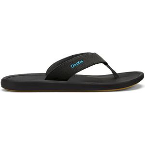 Olukai - Ki'I - Slipper - Zwart - Leer - Waterproof