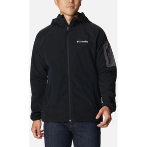 Columbia Tall Heights Hooded Jas Heren Softshell Black L