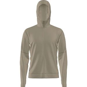 Icebreaker Merino 360 RealFleece™ Elemental LS Zip Hoodie Vest Heren Flagstone M