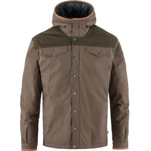 Fjallraven Greenland No. 1 Down Winterjas Heren Suede Brown-Dark Olive L