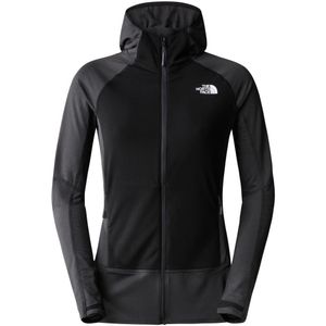The North Face Bolt Polartec Hoodie Dames Fleece Asphalt Grey - TNF Black M