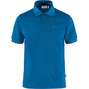 Fjallraven Crowley Pique Shirt M Heren Polo Alpine Blue S