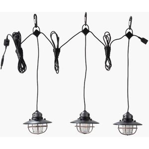 Barebones Edison String Lights 3 Pack Bronze Tafellamp