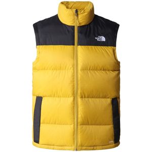 The North Face Diablo Down Heren Bodywarmer Mineral Gold - TNF Black L