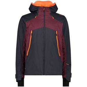 CMP Fix Hood Hardshell Heren Antracite-Burgundy 54