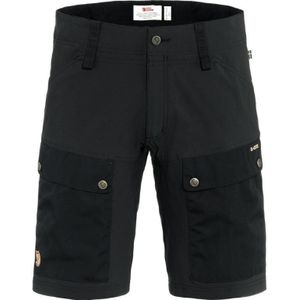 Fjällräven - Keb Shorts - Korte Broek - Zwart - 65% Polyester 35% Katoen