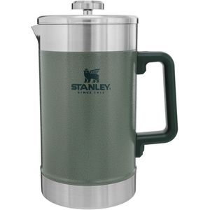 Stanley Classic Stay Hot French Press Cafetière Isolatiefles Hammertone Green 1,4L