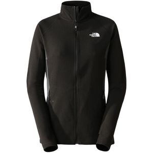 The North Face Athletic Outdoor Full Zip Midlayer Dames Fleece TNF Black - Asphalt Grey XL