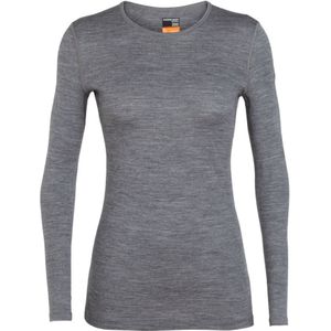 Longsleeve Icebreaker Women 200 Oasis LS Crewe Gritstone Heather