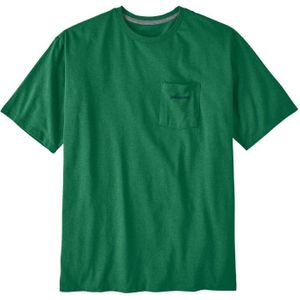 Patagonia M's Boardshort Logo Pocket Responsibili T-Shirt Heren Gather Green S