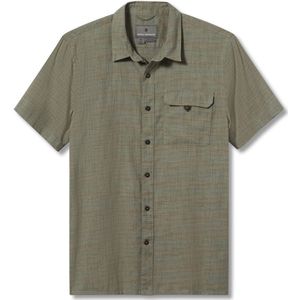 Royal Robbins Hempline Spaced S/S Heren Shirt Pebble Gray XL