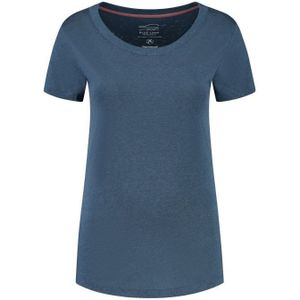 Blue loop Denimcel T-Shirt Dames Indigo XL