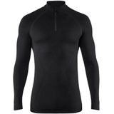 Falke Heren Longsleeve Maximum Warm Heren Thermoshirt Black S