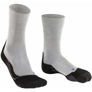 FALKE TK2 Cool - Wandelsokken - Grijs - Functioneel Garen - Medium Padding