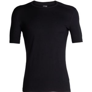 Icebreaker 200 Oasis Crewe T-Shirt Heren Black XL