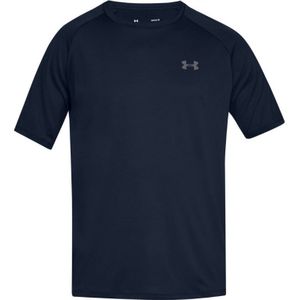 Under Armour Tech 2.0 SS Workout Shirt Heren Academy/Graphite S
