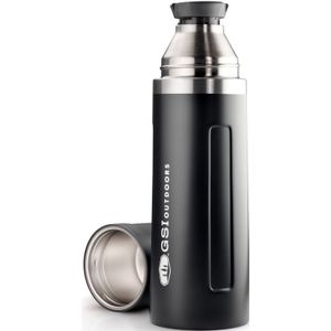 GSI Outdoors Glacier Stainless 1L Vacuum - Black Isolatiefles