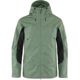 Fjallraven Abisko Lite Trekking Jacket Heren Jas Patina Green-Dark Grey M