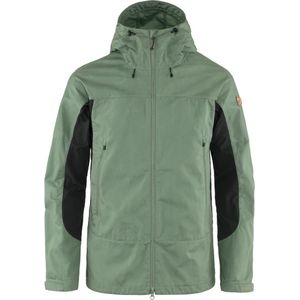 Fjallraven Abisko Lite Trekking Jacket Heren Jas Patina Green-Dark Grey M