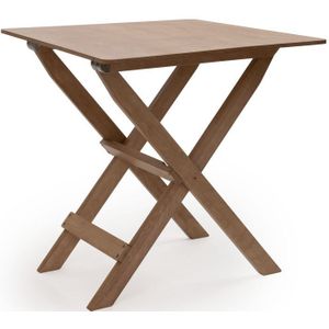Barebones Ridgetop Wood Folding Table Tafel Bruin
