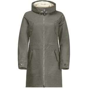 Jack wolfskin Rocky Point Dames Parka Dusty Olive XXL