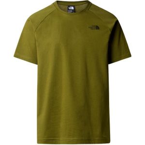 The North Face North Faces S/S T-Shirt Heren Forest Olive L