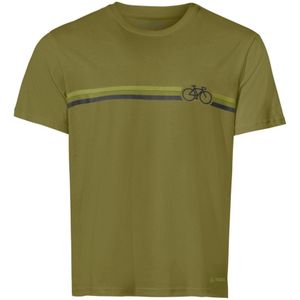 Vaude Cyclist V Heren T-shirt Bamboo XL
