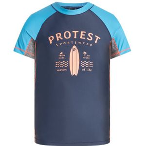 Protest Prtakino Short Sleeve Surf Kinder Zwemshirt Night Skyblue 164