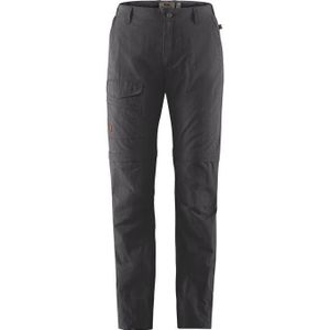 Fjällräven Travellers MT Zip-Off Trousers M - Dark grey - Outdoor Kleding - Broeken - Afrits broeken