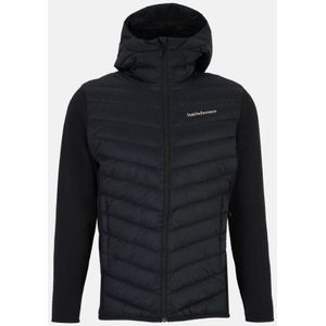 Peak Performance Frost Down Hybrid Hood Isolatiejas Heren Black XL