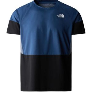 The North Face Bolt Tech T-Shirt Heren Shady Blue/TNF Black XL
