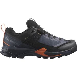 Salomon X ULTRA ALPINE GORE-TEX Lage Wandelschoen Heren Blue Nights/Black/Red Orange 8,5
