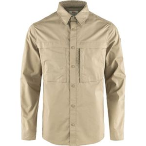 Fjallraven - Abisko Trail LS Shirt - Heren - Fossil