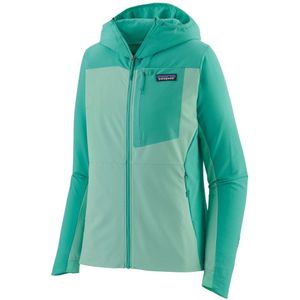 Patagonia R1 Crossstrata Hoody Dames Vest Early Teal S