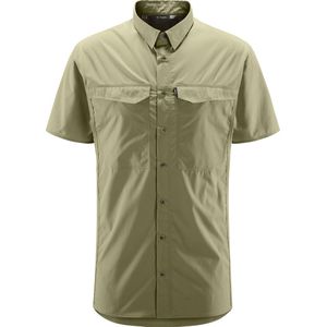 Haglofs Salo SS Heren Shirt Thyme Green S