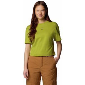 Columbia Wallowa™ Cropped Graphic T-Shirt Dames Python Green M