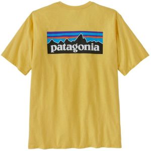 Patagonia P-6 Logo Responsibili-Tee T-Shirt Heren Milled Yellow S