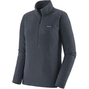 Patagonia R1 Air Zip Neck Shirt Dames Thermoshirt Smolder Blue M