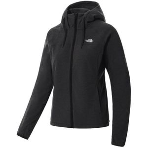 The North Face Homesafe Full Zip Dames Fleece TNF Black Stripe S