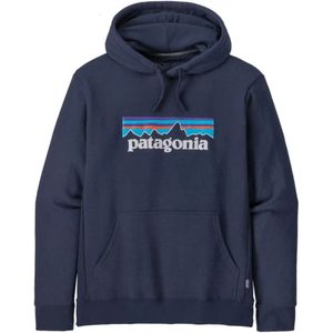 Patagonia P-6 Logo Uprisal Heren Shirt New Navy M