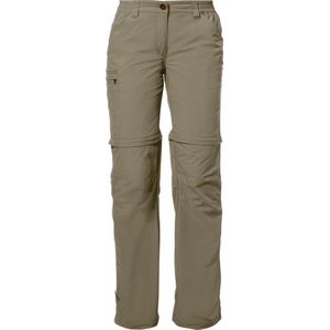 Vaude Women's Farley Zo Pants IV Afritsbroek Dames muddy 44