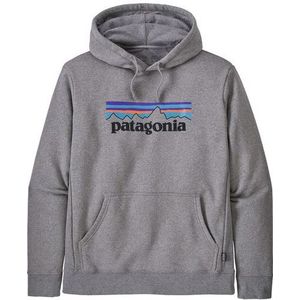 Patagonia P-6 Logo Uprisal Heren Shirt Gravel Heather S
