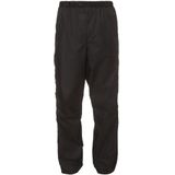 Vaude Men's Fluid Full Zip Pants II Heren Regenbroek Black XL