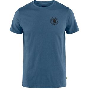Fjallraven 1960 Logo T-Shirt Heren Indigo Blue M