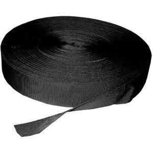 Eurotrail Band Op Rols Accessoire Zwart 20mm x 50 mtr.