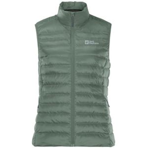 Jack wolfskin Pack & Go Dames Bodywarmer Picnic Green S