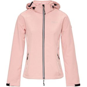 Nordberg Mariette Jas Dames Softshell Roze Melange XL