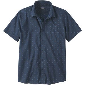 Patagonia Go To Heren Overhemd Flying Climb: Tidepool Blue M