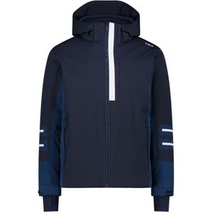 CMP Zip Hood Heren Wintersportjas Black Blue 50