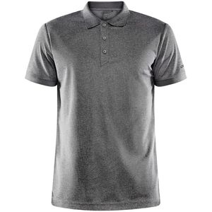 Craft Core Unify Shirt M Heren Polo Dk Grey Melange M